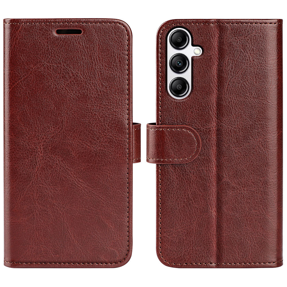 For Samsung Galaxy A34 5G Crazy Horse Texture Case Leather Wallet Stand Folio Flip Cover For Samsung Galaxy A34 5G Crazy Horse Texture Case Leather Wallet Stand Folio Flip Cover